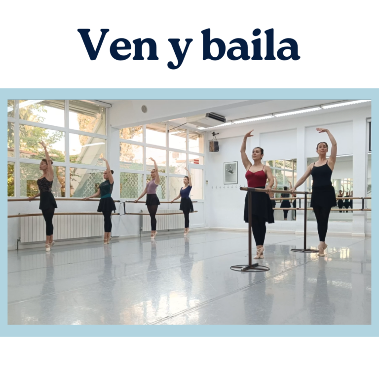 Ven y baila, ballet de adultos